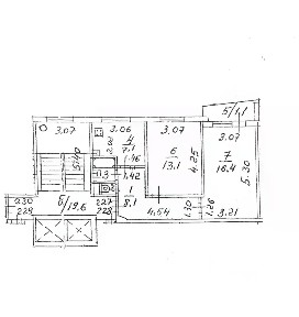 Продается 2-комн. квартира, 47,7 м²