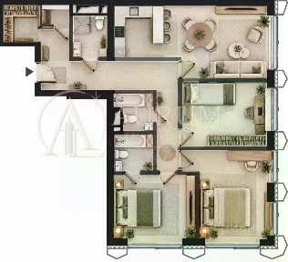 Продается 4-комн. квартира, 115 м²