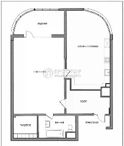 Продается 1-комн. квартира, 49 м²