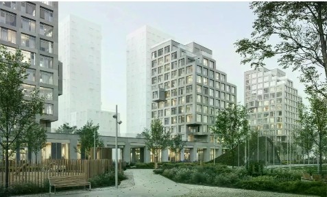 Москва, ЮАО, р-н Даниловский, Шагал жилой комплекс, 3-я очередь, к4.3