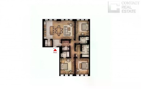 Продается 4-комн. квартира, 176 м²