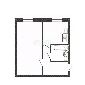 Сдается 1-комн. квартира, 33,1 м²
