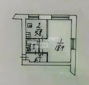 Продается 1-комн. квартира, 30,2 м²