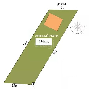 Продается 2-этажный дом, 42 м²