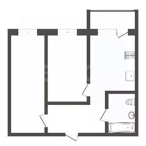 Продается 2-комн. квартира, 45 м²