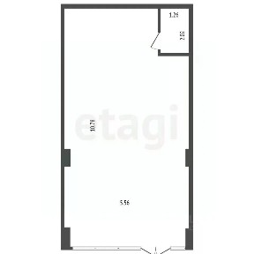 Продается помещение свободного назначения, 58,9 м²