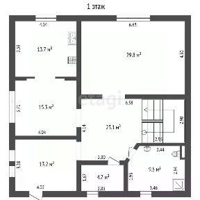Продается 2-этажный дом, 206 м²
